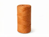 Пряжа джутовая 16,0 lbs/2ply в боб. по 0,5 кг оранжевая