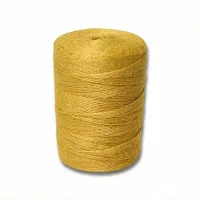 Пряжа джутовая 16,0 lbs/2ply в боб. по 1 кг желтая