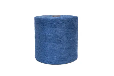 Пряжа джутовая 16 lbs/2ply голубая