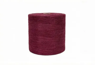 Пряжа джутовая 16 lbs/2ply бордовая