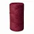 Пряжа джутовая 16,0 lbs/2ply в боб. по 0,5 кг бордовая